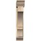 Ekena Millwork Balboa Traditional Rough Sawn Bracket w/ Offset Brace, Douglas Fir, 8"W x 36"D x 44"H BKT0806X36X44BOA01RDF - alternate 2
